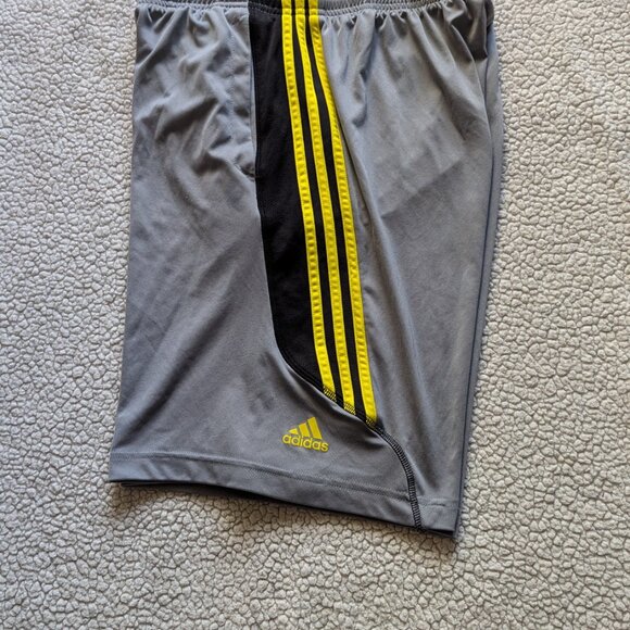 Addidas Climalite Grey Athletic Shorts - Picture 3 of 3